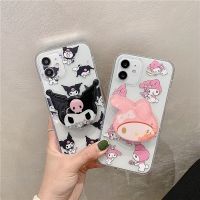 เคสป้องกันโทรศัพท์มือถือ แบบนิ่ม ลายการ์ตูนคุโรมิ กันกระแทก สําหรับ Apple Iphone 13 11 12 Pro Max X XS XR 7 8Plus XSMAX