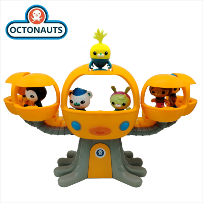 ใหม่ Octonauts Original octopod playset ของเล่น Action figures barnacles kwazii ตุ๊กตา Play House ของเล่นเด็กของขวัญ No. Sound LIGHT