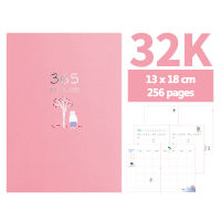 New 2022 Diary Agenda Planner Hard cover Bullet Notebook Journal 256 pages 13x18 cm Stationery School supplies
