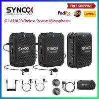 SYNCO G1A1 G1 G1A2ดิจิตอลไร้สายลาวาเลียร์สัมภาษณ์ไมโครโฟนติดปกเสื้อชุดเครื่องรับสัญญาณสำหรับแล็ปท็อปสมาร์ทโฟน DSLR โต๊ะ