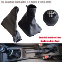 กระปุกเกียร์ปลอกหุ้มสำหรับบูต Penutup REM Tangan จอดรถสำหรับ Vauxhall/opel Astra II G 1998 1999 2000 2001 2002 2003-2010 Dunzheng