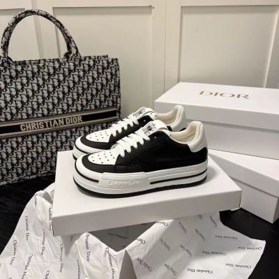 ❉﹍﹊ 2022 new low-top all-match small white shoes womens thick-soled simple casual shoes Korean-style leather lace-up mens and womens sports shoes