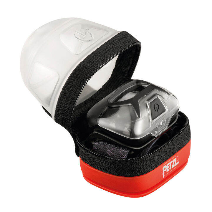 noctilight-กระเป๋าใส่ป้องกันสำหรับไฟหน้าขนาดกะทัดรัดของ-petzl-ที่กระจายแสงเข้าสู่โหมดโคมไฟ