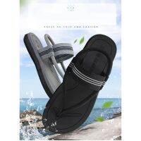 COD ✠ The Outline Shop27dgsd6gfd Men Summer Fashion Strips Fashion Flip Flops