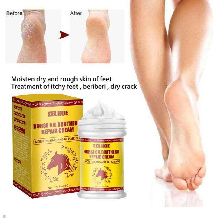 Horse Oil Hand and Foot Repair Cream Exfoliating Care Skin Dead Repair ...