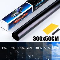 Black Car Window Foils Tint Tinting Film Roll Car Auto Home Decorate Window Glass Film Solar UV Protector Window Sticker Films Window Sticker and Film