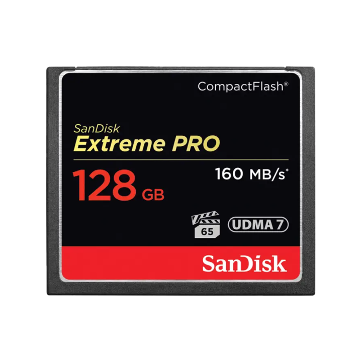 sandisk-extremepro-cf-160mb-150mb-s-128gb-การ์ดความจำ-ของแท้-ประกันศูนย์ตลอดอายุการใช้งาน