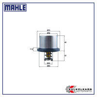 MAHLE วาล์วน้ำ HD D7 D10 D12 / TRUCK FH FL FM (THD 5 80)