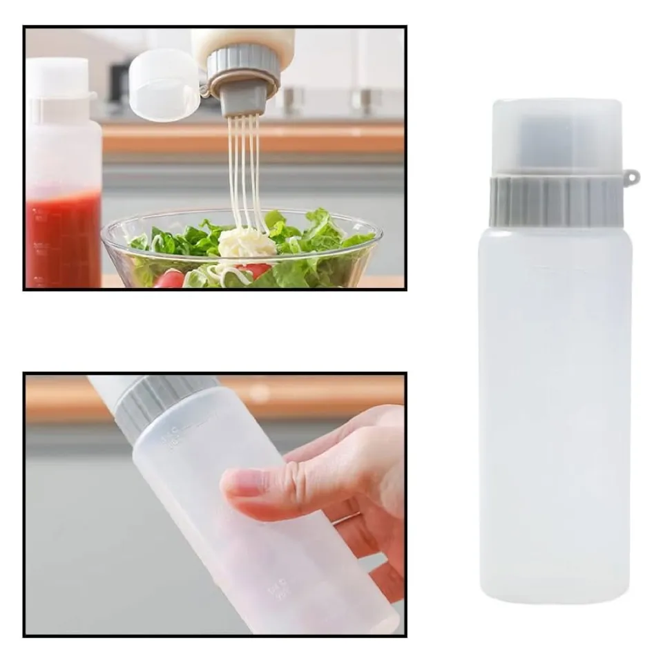 1/2/3 Pcs Plastic Squeeze Bottle For Home Use, 5-hole Design For Tomato  Sauce And Salad Dressing, Honey And Oil Dispenser, Refillable And  Leak-proof, Suitable For Salad Dressing, Ketchup, Jam, Soy Sauce, Oyster