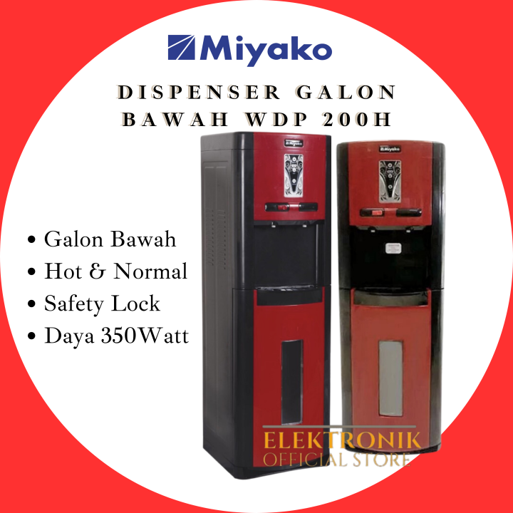 Miyako Dispenser Galon Bawah Wdp H Lazada Indonesia