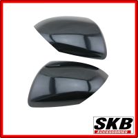 ฝาครอบกระจก MAZDA2 ปี 09-13 MAZDA3 BL ปี11-14 ราคา/คู่ สีดำ Black MC (16W) อะไหล่แท้เบิกศูนย์  (สำหรับรุ่น มีรูไฟเลี้ยวที่ฝาครอบกระจก)