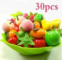 Kitchen Toy Set Utensils Cooking Pots Pans Food Dishes mini simulation Artificial Fruits Kids Cookware pretend play Toys WYQ