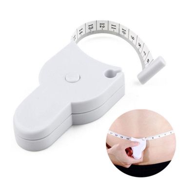Self-tightening Body Measuring Tape 150cm/60Inch Sewing Tailor Measure Ruler for Waist Chest Legs
