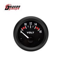 Dragon Gauge เครื่องวัดแรงดันเซตเครื่องนอนสีชมพูเซตเครื่องนอนสีชมพูน้ำ52มม. พร้อมเซ็นเซอร์ราคาประหยัดเหมาะสำหรับรถยนต์12V มาตรวัดความเร็วรถยนต์