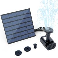 Solar Fountain Power Water Pump Garden Pool Pond Outdoor Solar Panel Fountain Floating Garden Decoration Waterfall 40 Off