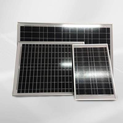 แผงโซล่าเซลล์ Solar Panel แผงโซล่า ขนาด DC 18V กำลังไฟ 10W 20W 30W 40W 50Wสำหรับชาร์จแบตเตอรี่ ใช้พลังงานแสงอาทิตย์