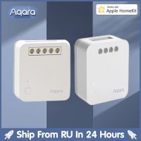 ❂☸♧ Aqara Relay T1 No Neutral With Neutral Single Channel Controller Switch Zigbee Module Smart Home Timers Remote Control Homekit