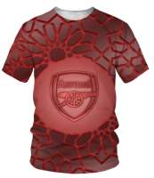 T SHIRT   Arsenal Custom Personalized 3D Tshirt 01