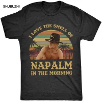 Love The Smell Of Napalm In The Morning Vintage Retro Tshirt Bill Kilgore Apocalypse Now For Maleboy T Shirt