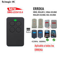 ประตูโรงรถรีโมทคอนล irris smat reson Luna Vega SOL Roller 433MHz 868MHz ROLL ตัวเปิดประตูรหัสคงที่