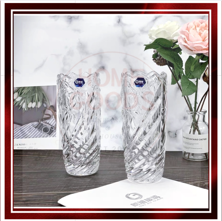 HOMEGOODS [1PC] High Quality LANGXU LXHP1725 Flower Vase Glass Vase