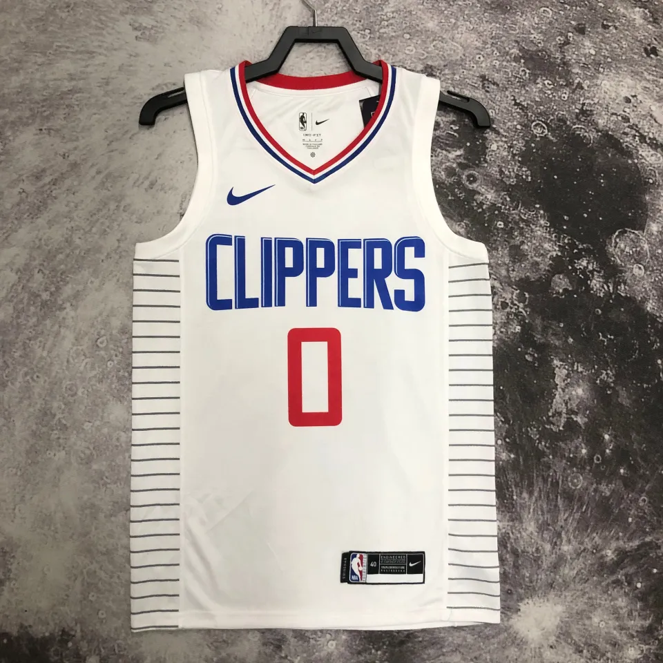 US$ 26.00 - 22-23 Clippers WESTBROOK #0 Blue Top Quality Hot Pressing NBA  Jersey - m.