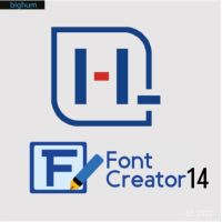 High-Logic FontCreator 14. โปรแกรมออกแบบฟอนต์ ( Windows ) ( ทักแชท Read chat )