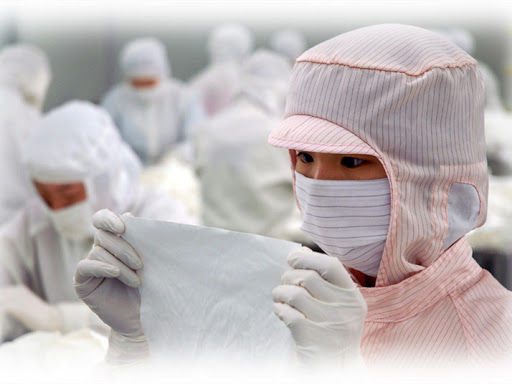 ผ้าสำหรับงานทำความสะอาดในห้องคลีนรูม-ไร้ฝุ่น-ผ้าเช็ดหัวพิมพ์-cleanroom-wiper-microfiber-ขนาด-9x9-นิ้ว-100แผ่น-ห่อ