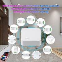 Tuya 2.4Ghz Wifi Gateway สำหรับ C01RF - C04RF LM051 Controller DIM CCT RGB RGBW RGBCCT แถบไฟ LED Tuya Smart Life Alexa Google Home