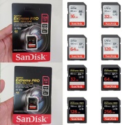 Thẻ nhớ Sandisk SD 32G 64G Ultra Class 10 và Extreme Pro tốc độ cao 4K cho