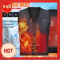 KQ0 Men Women Warm Winter Clothing Outdoor Supplies Electric Jacket Heating Coat Heating Vest USB Heated Vest