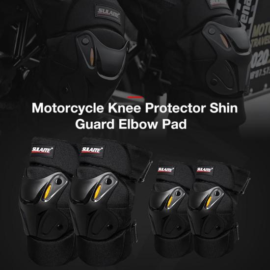 Ai bảo vệ đầu gối xe máy vui nhộn, bảo vệ ống chân miếng đệm khuỷu tay - ảnh sản phẩm 5