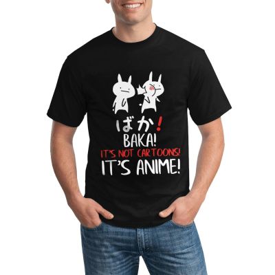 Hip Hop Comics Cute Men Tshirt Baka Coelho Slap Idiot Japanese IsnT This Anime Various Colors Available