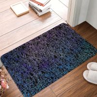 【cw】 Cosmic Pirate Cats Hand Drawn Doormat Room Balcony Rug ！