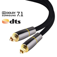 Digital Optical Audio Cable Toslink Coaxial SPDIF Dolby 7.1 Soundbar 5.1 Fiber Cable for HI-FI Sound Bar Home Theater PS4 Xbox