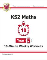 หนังสืออังกฤษใหม่ KS2 Year 5 Maths 10-Minute Weekly Workouts [Paperback]
