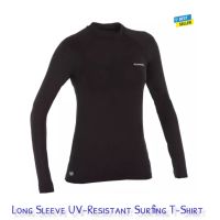 Womens Long Sleeve UV-Resistant Surfing T-Shirt เสื้อโต้คลื่น แขนยาว ป้องกันรังสียูวี สำหรับผู้หญิง