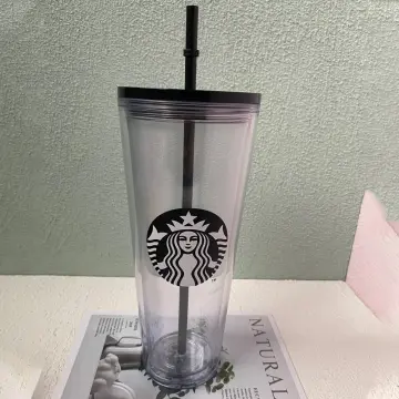 Starbucks Company Summer 2021 Collection - Cold Cup with Lid and Straw,  Venti, 24oz