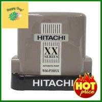 ปั๊มน้ำอัตโนมัติแรงดันคงที่ HITACHI รุ่น WM-P350XX กำลัง 350 วัตต์ สีเทา **ใครยังไม่ลอง ถือว่าพลาดมาก**