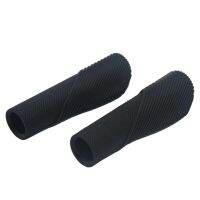 2Pcs MTB Bike Road Bicycle Handlebar Grip Non-Slip Rubber Covers with Lock Rings Handlebars