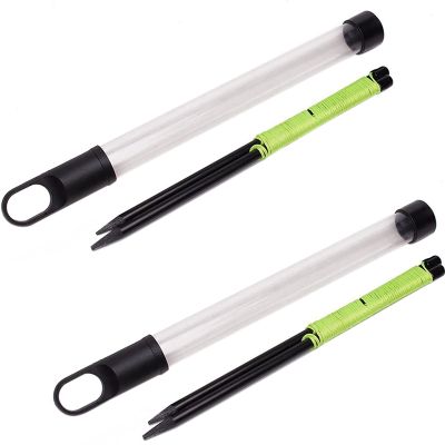 Two-Piece Fiberglass Rod Cut Rod Station Accessories Corrector Direction Indicator Golf Putting Aids Golf Training Aid