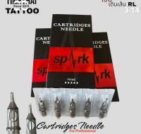 [เดินเส้น]SPARK CARTRIDGES วัสดุทำจากพลาสติกคุณภาพ เดินเส้น RL &amp; RM ขนาด 3-14 RL 1กล่อง/20ชิ้น [พร้อมจัดส่ง]