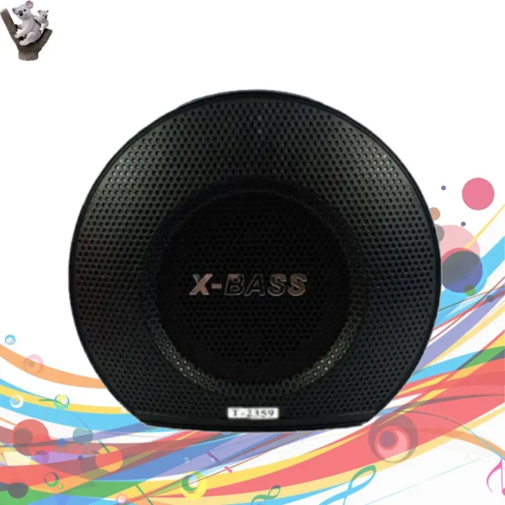 XBass T2359 Portable Bluetooth Speaker (Black) Lazada PH