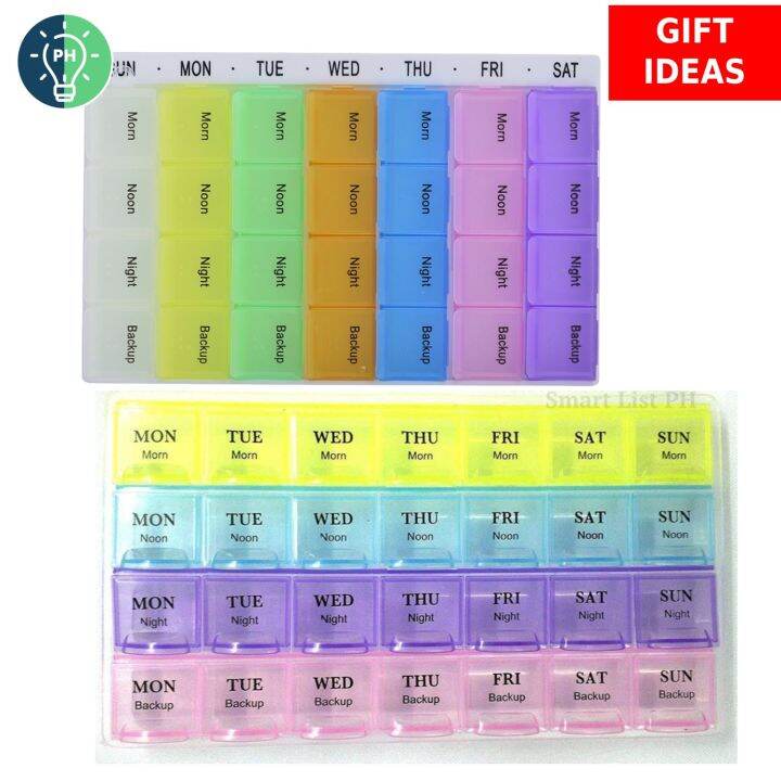 Medicine Pill Box 3 Times a Day Organizer Lazada PH