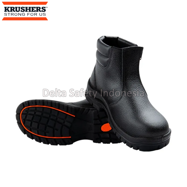 Sepatu Safety Shoes Krushers Tulsa Black Original Safety Shoes