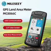 Mileseey เครื่องวัดพื้นที่ GPS MC8066C  เครื่องวัดพื้นที่ GPS แบบใช้มือถือ เครื่องมือวัดที่ดิน Plough Navigation เครื่องวัดพื้น