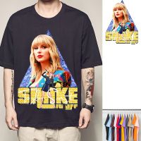 เสื้อยืด ผ้าฝ้าย พิมพ์ลายนักร้อง Taylor Swift สําหรับชาย และหญิง HOT S-5XL