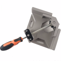 Handle 90 Degrees Aluminum Alloy Right Angle Rectangular Glass Clip Clip Together Tool Clamp - Intl