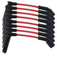 1 Set of 8 10.5mm Car High Voltage Ignition Wire Silicone Wire Body 9748RR 671-8161 for Hummer