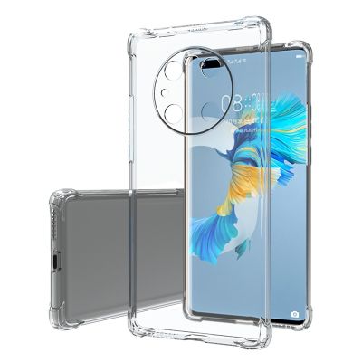 【NEW Popular】ถุงลมนิรภัยเคสโทรศัพท์ซิลิโคนสำหรับ Huawei Mate40 Mate 40 E RS Pro Plus 40E 40pro 40RS ProPlus Porsche ออกแบบกันกระแทกครอบคลุม